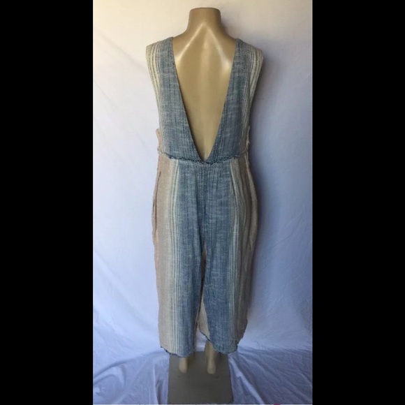 NWOT Free People Moab Boho Combo Jumper Sz Large - Picture 6 of 8